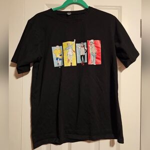 Black Jujutsu Kaisen Anime Graphic Tee